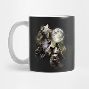 Wolves in the Night Mug